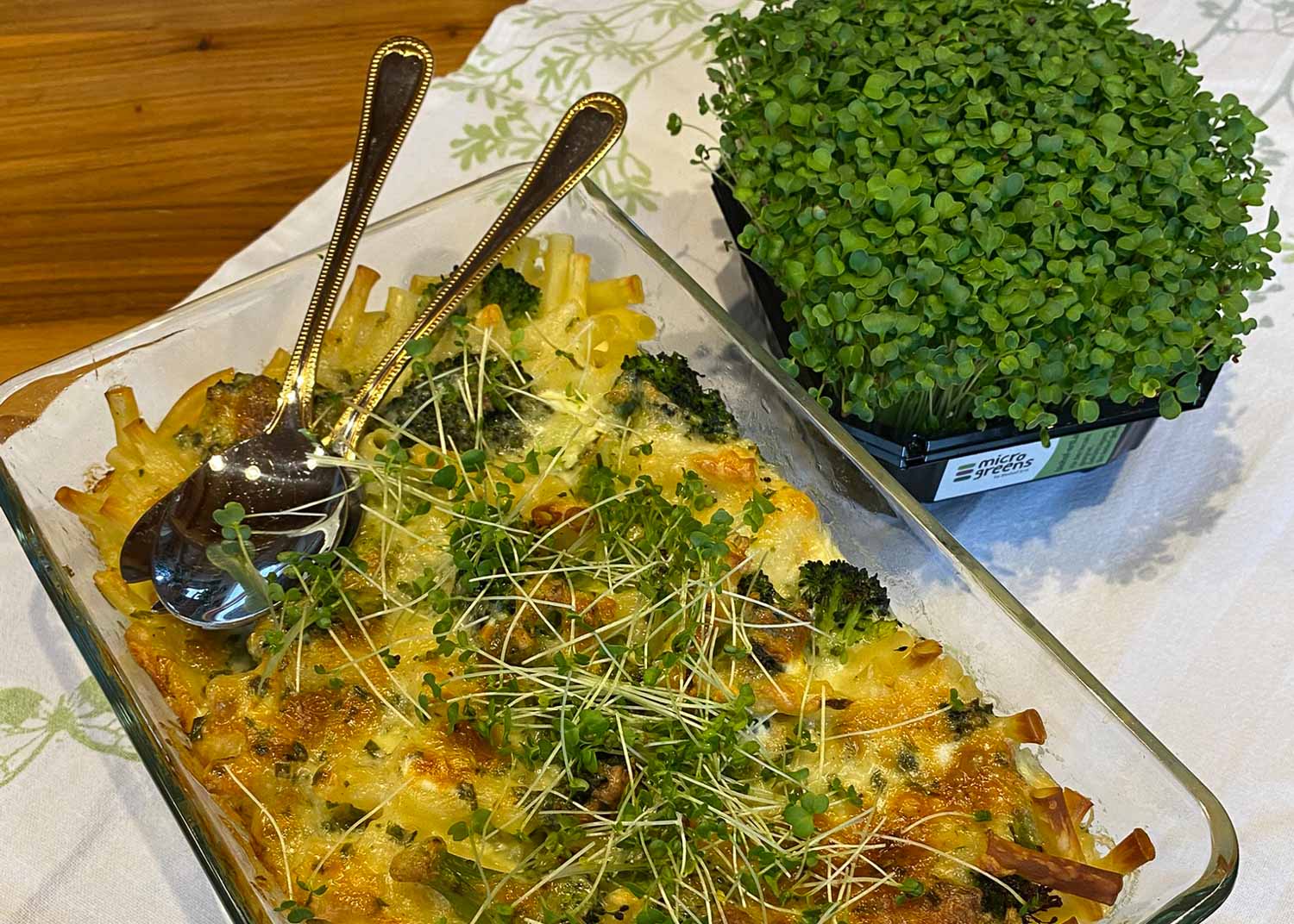 Brokkoli Nudelauflauf